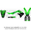 kit sticker deco partiel kawasaki army