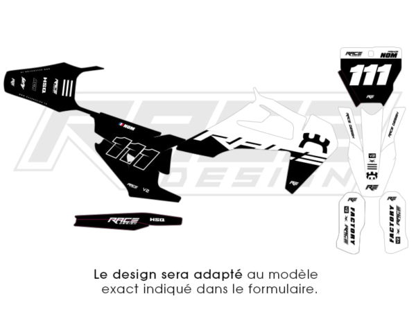 kit stiker husquarna rc